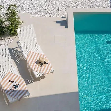 别墅 Luxury White Palace With Heated Pool *